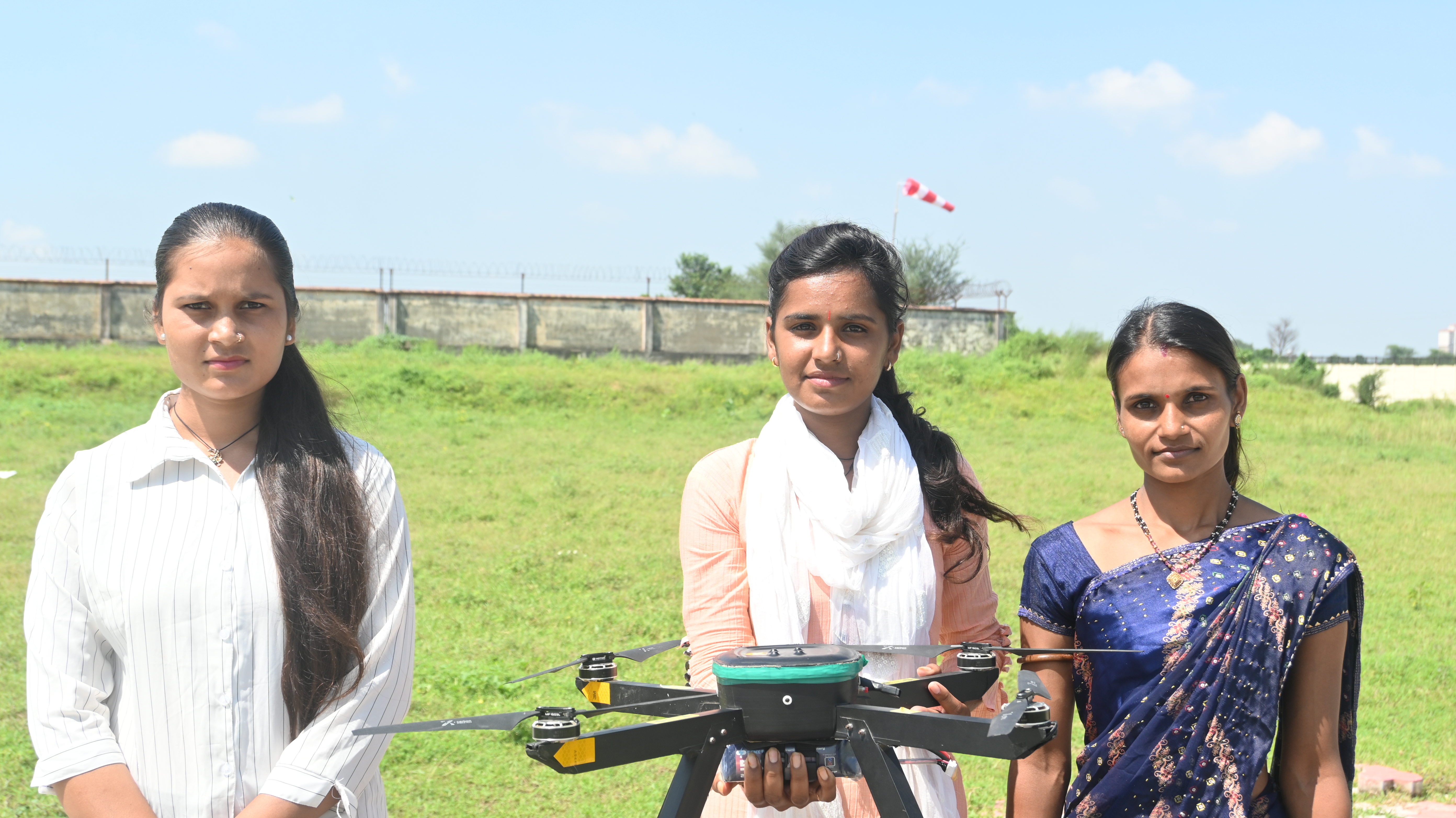 Literacy India Celebrates International Women’s Day by Empowering Women in Agriculture Through Drone